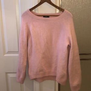 Fuzzy Pink Sweater